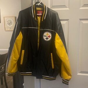 Steelers Retro Black and Yellow Varsity.